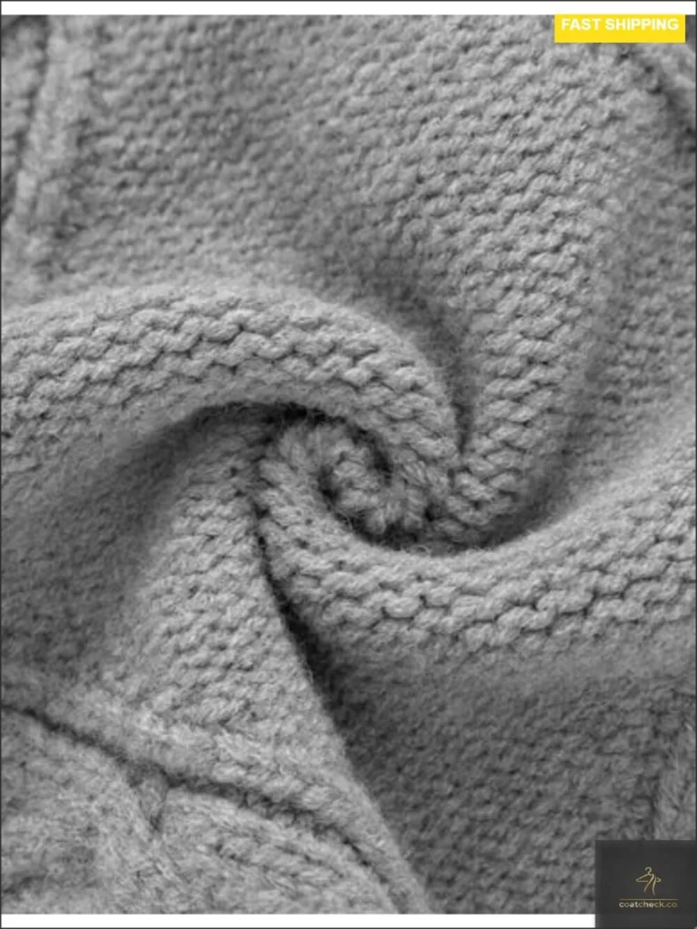 Oversized Cable Knit Chunky Sweater Mock Neck Long Sleeve Pullover